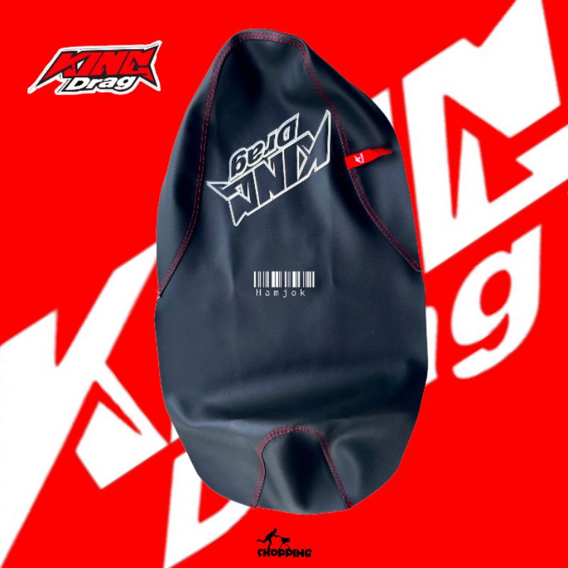 cover jok sepeda motor KING DRAG line
