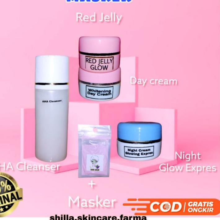 ♟ Paket 3in1 Wdc Original Glow Expres spc 5% spc 10% ❉