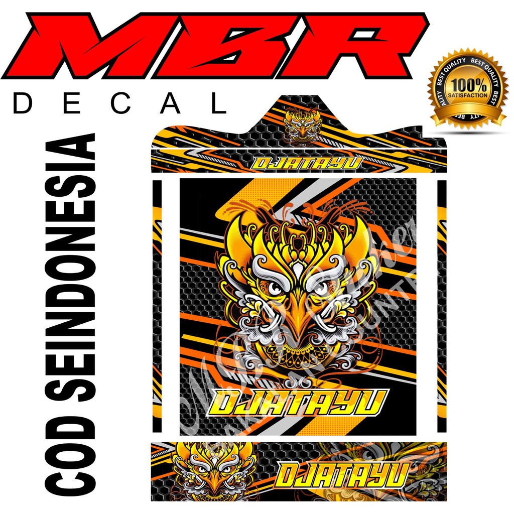 DECAL SANGKAR KOTAK DJATAYU KEREN