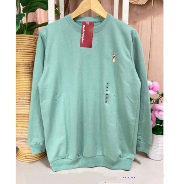 PALING DIMINATI switer hush puppies unisek cewek&cowok murah promo
