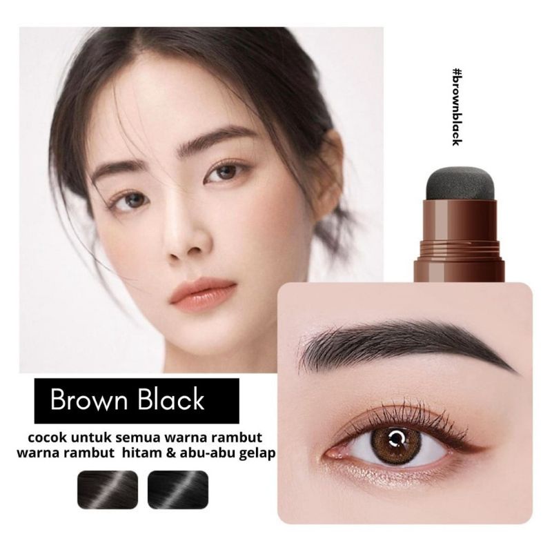 Glowrisstore - CETAKAN ALIS INSTAN BEDAK ALIS EYEBROW POWDER ZOZU MYHO 1000% ORI PENCETAK ALIS INSTAN KOREA