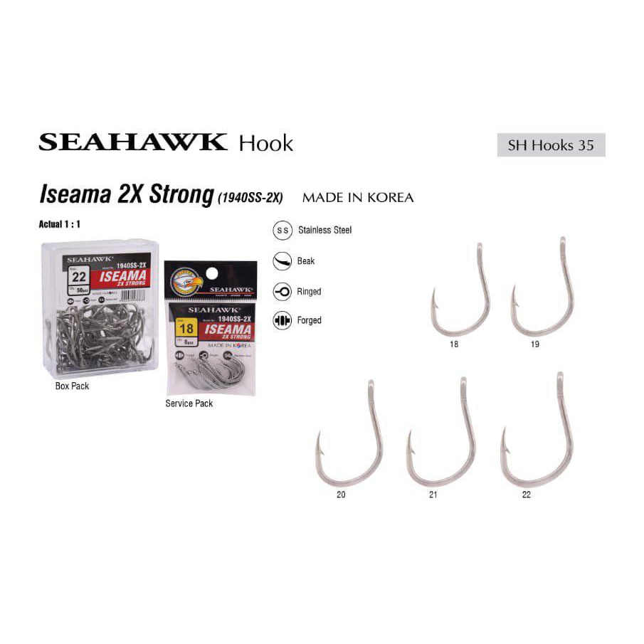 Kail Pancing Seahawk Iseama 1940SS 2X Strong