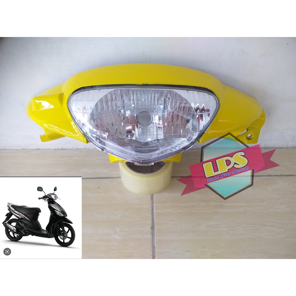 Batok Kepala Depan + Reflektor Mio Sporty Warna Kuning Termurah