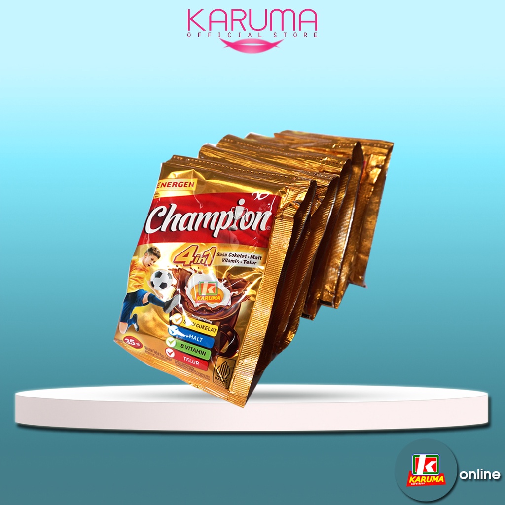 

Energen Champion 4in1 Renceng Isi10pcs (10x35gr)