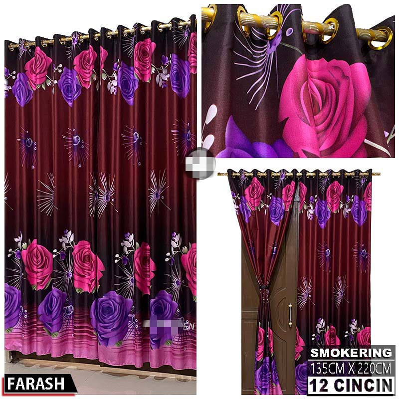 GORDEN SMOKRING BUNGA PINK