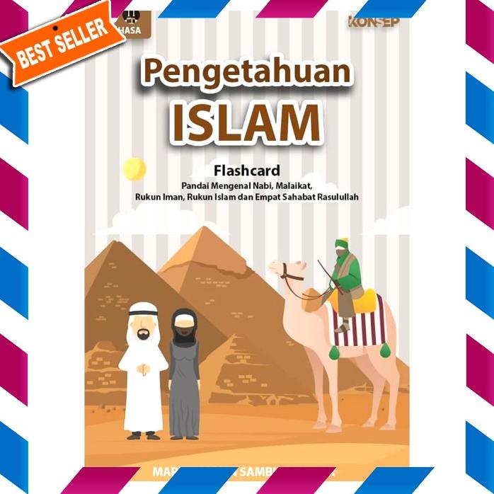 Mainan Edukasi Anak Laki Laki 1 Tahun Flash Card Nama Nabi &amp; Malaikat Promo