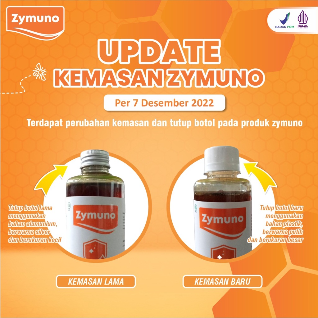 Zymuno – Vitamin Herbal Tingkatkan Daya Tahan Tubuh Imunoterapi Kanker Jaga Kesehatan Tubuh Bantu Percepat Penyembuhan Penyakit Cegah Flu Demam dan Batuk Masalah Pencernaan 200ml