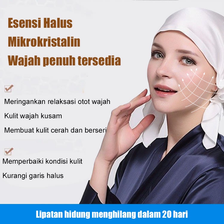 Tersedia Korea Microcrystalline Nasolabial Folds Anti-Wrinkle Patch 2kotak-10pcs