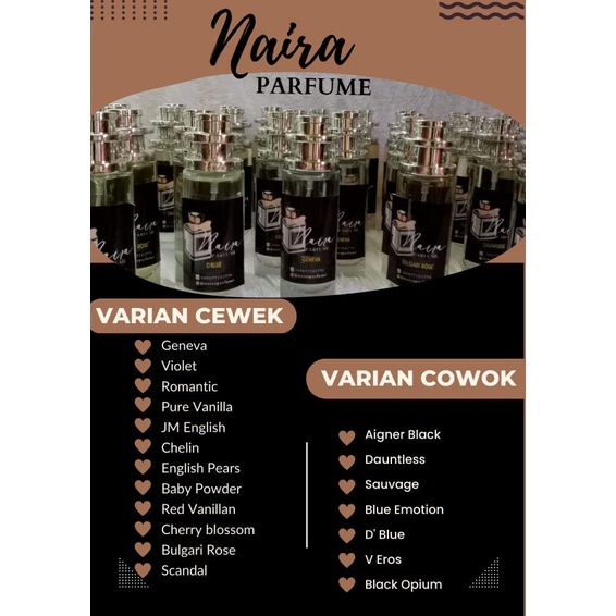 Parfume murah meriah 35ml