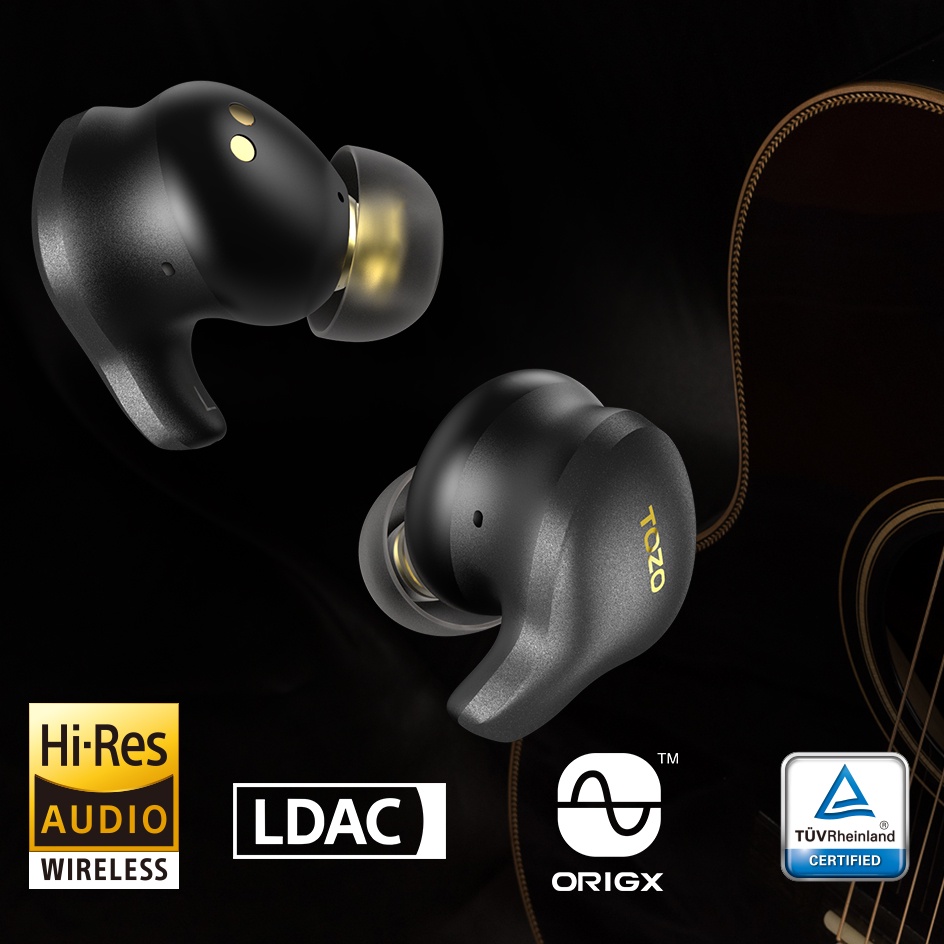 TOZO Golden X1 Hybrid ANC TWS Wireless Earbuds Bluetooth Headphones