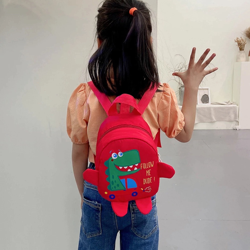 PVJ - Tas Ransel Anak Paud Terbaru Motif Dino Cars Laki-laki dan Perempuan