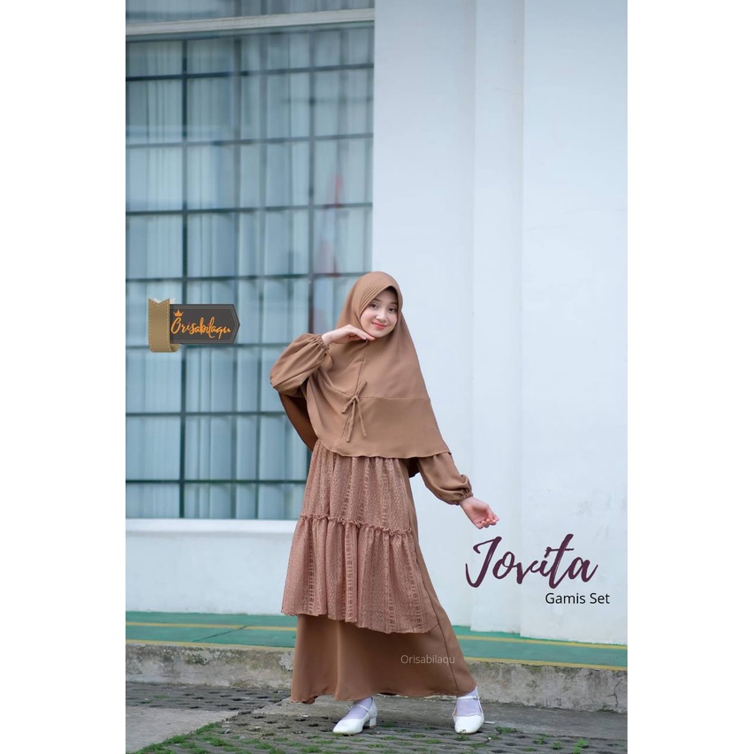 Gamis anak Brokat jovita by Orisabillaqu