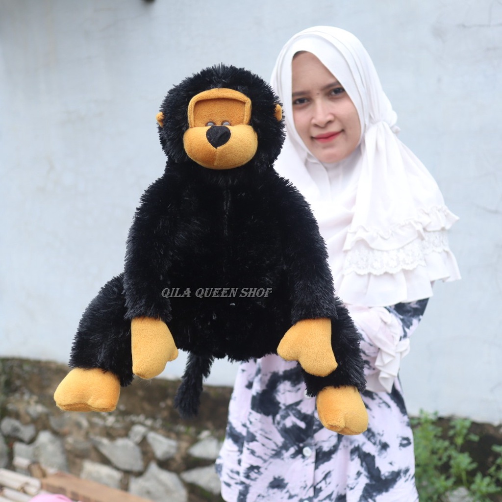 BONEKA MONYET L TERLARIS, MURAH , BISA COD