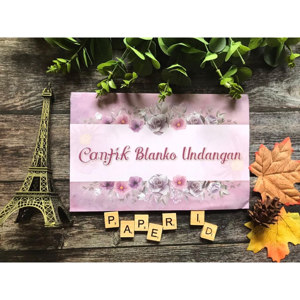 Katalog Blangko Undangan (Cantik 81-86)