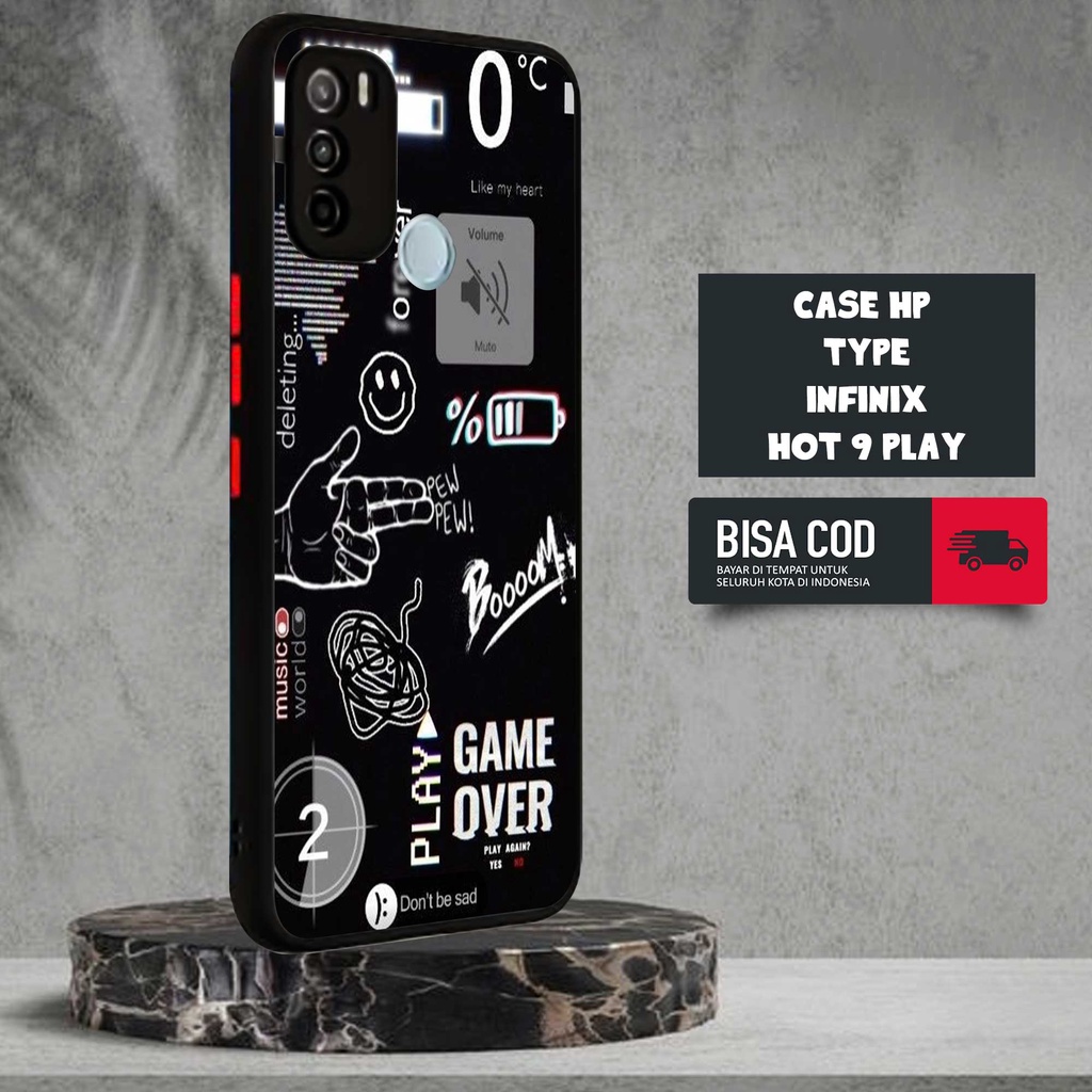 CASE INFINIX HOT 9 PLAY MOTIF [NASA TICKET] TERLARIS CASING INFINIX HOT 9 PLAY BARU SOFTCASE DOVE MA