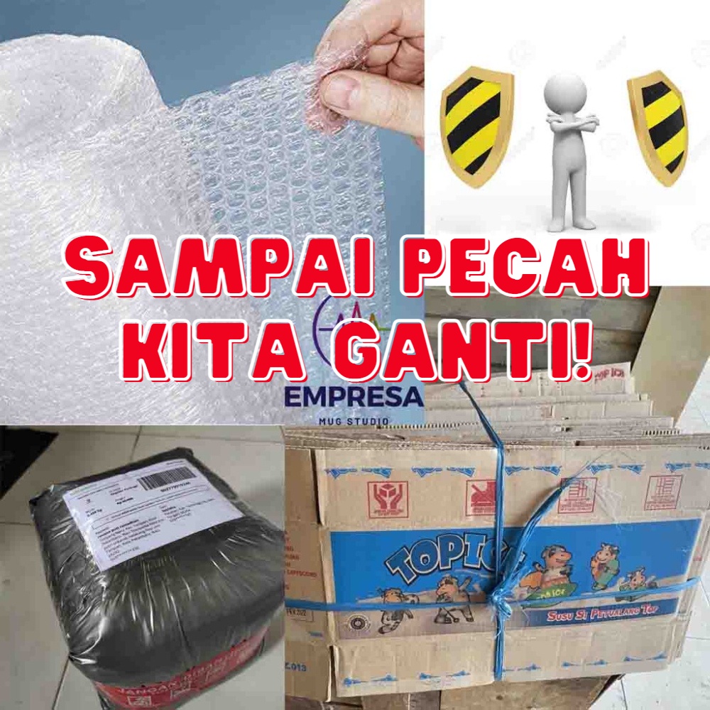 

Packing Tambahan Bubble Wrap dan Kardus ,Jangan Sampai Pecah, Yang Tebal ya ka. OK!