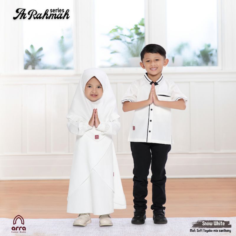 Gamis Sarimbit Keluarga Ayah Ibu Anak Series Ar Rahmah Warna Snow White Original Premium Arra Sarimbit Couple 2023 Terbaru Busana Muslim Kapel Kondangan Baju Couple Keluarga Muslim Sarimbit Lebaran Baju Kondangan Wanita Kekinian Jumbo