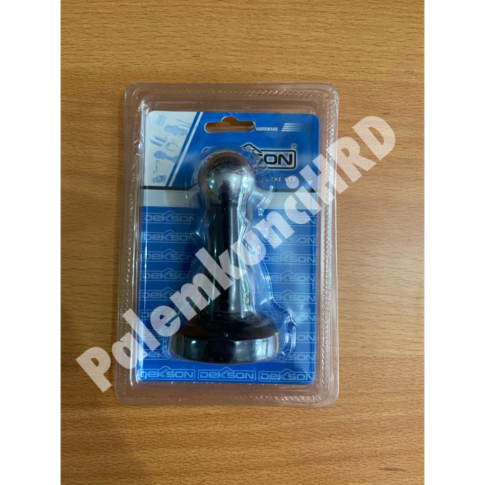 Stopper Door Stopper Magnet Dekson Mds 189 Matt Black+Cp Door Stopper Dekkson