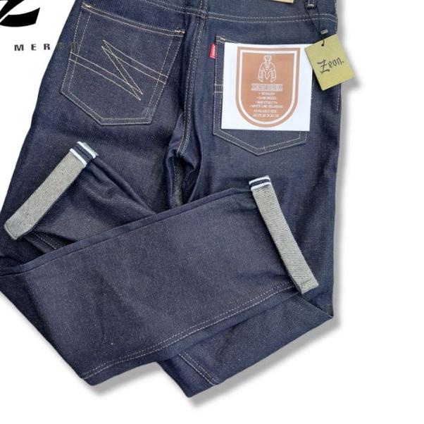 ✷ Celana Denim selvdege accent 14oz original ◊