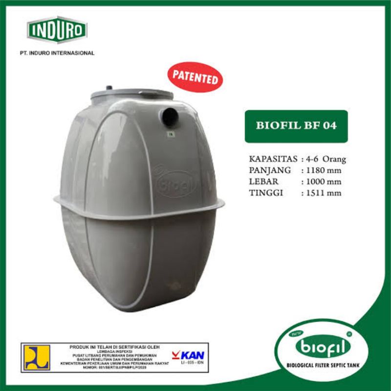 Septic Tank Biofil / Tangki Septic Biofil BF 04 AT