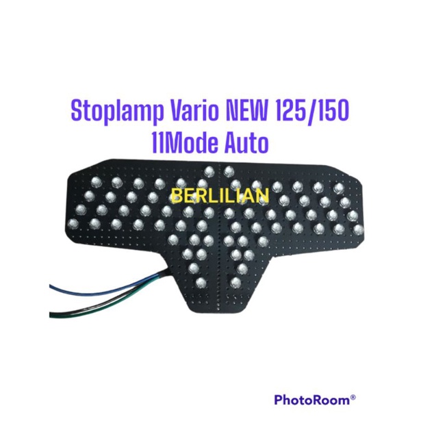 Stoplamp Running Vario NEW 125 / 150 11Mode Auto Rem Stay (Manteng)