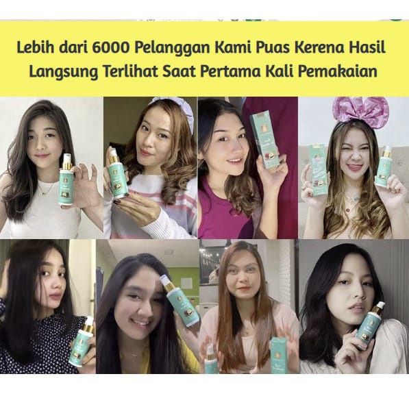 [BONUS PARFUM] Smuuty Hair Treatment Penyubur Rambut Mengatasi Rambut Rontok Menghilangkan Ketombe Penghilang Uban Khusus Pria dan Wanita Terbukti Ampuh Cepat Atasi Masalah Rambut