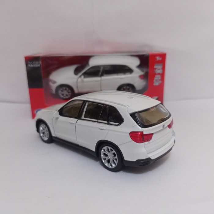 DIECAST MOBIL BMW X5 WELLY 1:36 MINIATUR MOBIL MAINAN ANAK KOLEKSI TERBARU