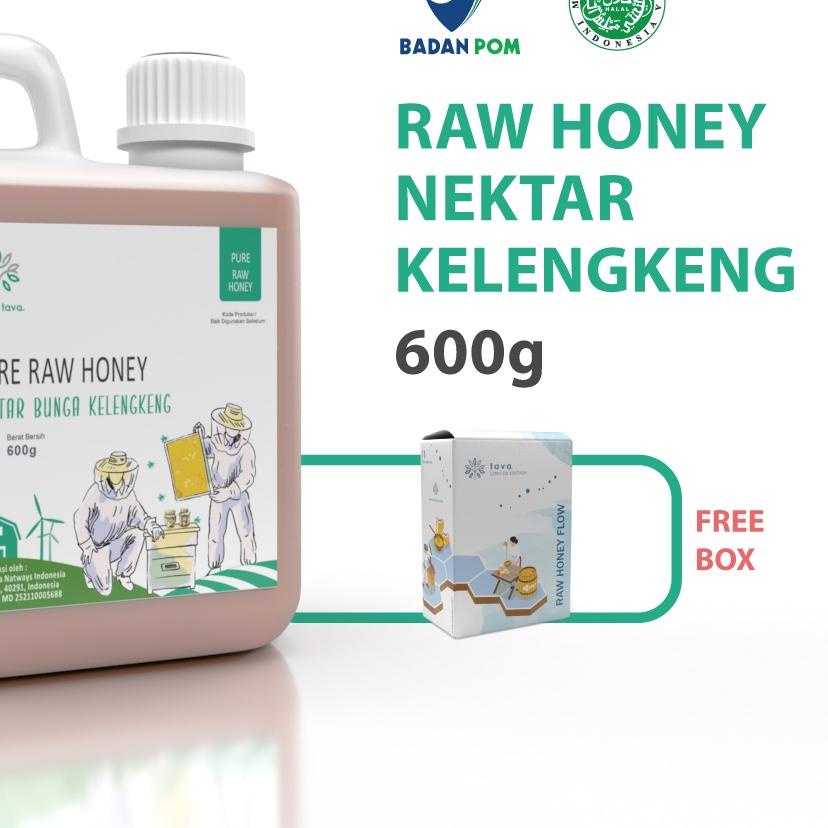 

➶ Asli Murni 600gr Tava Grade A Nektar Kelengkeng 100% Alami Pure Natural Raw Honey ➶
