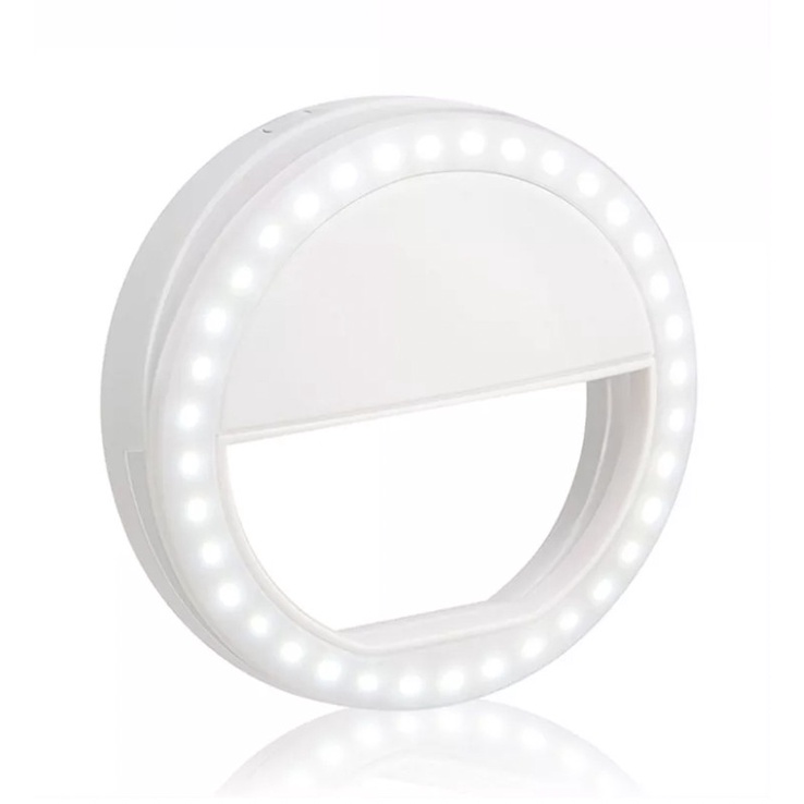 RGB-01 Mobile Phone LED Selfie Ring Light for iPhone / Android / iPad