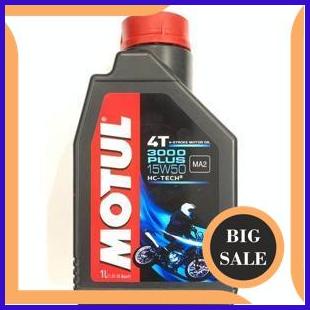 tools n parts OLI MOTUL 3000 PLUS 4T 15W50 1LITER SATRIA FU MX SONIC CS1 HC-TECH MA2 140ZZ3