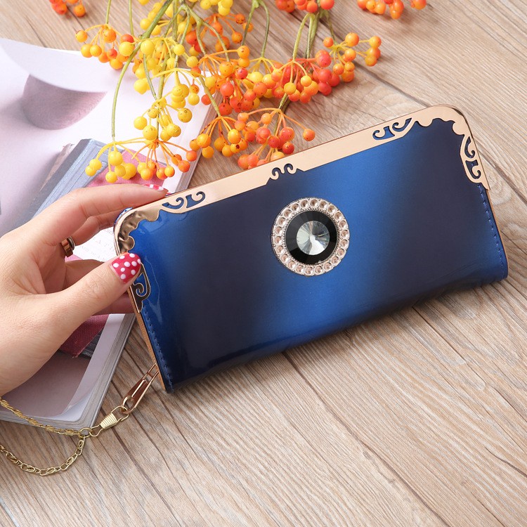 FYGALERY FYDP012 Colorful Candy Leather Women Wallet Dompet Fashion Wanita Import