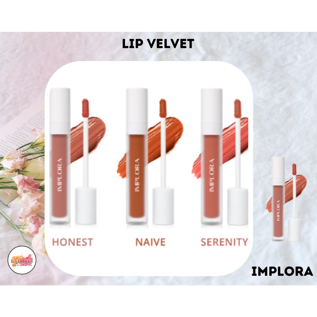 IMPLORA LIP VELVET NET. 4.6 GR