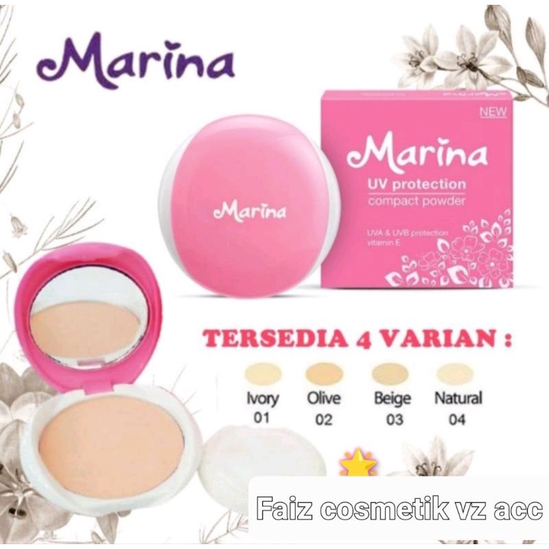 Marina Compact Powder Uv Protection / Bedak Padat Marina