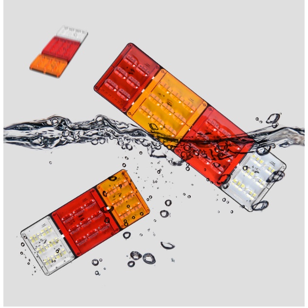 Lampu stoplamp truck 8d sein running &amp; rem kedip,senja running 24v