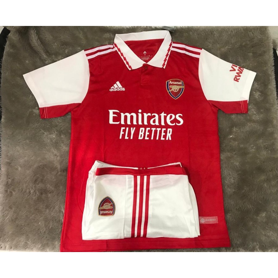 Jersey bola arsenal home 2022 - 2023 grade ori import