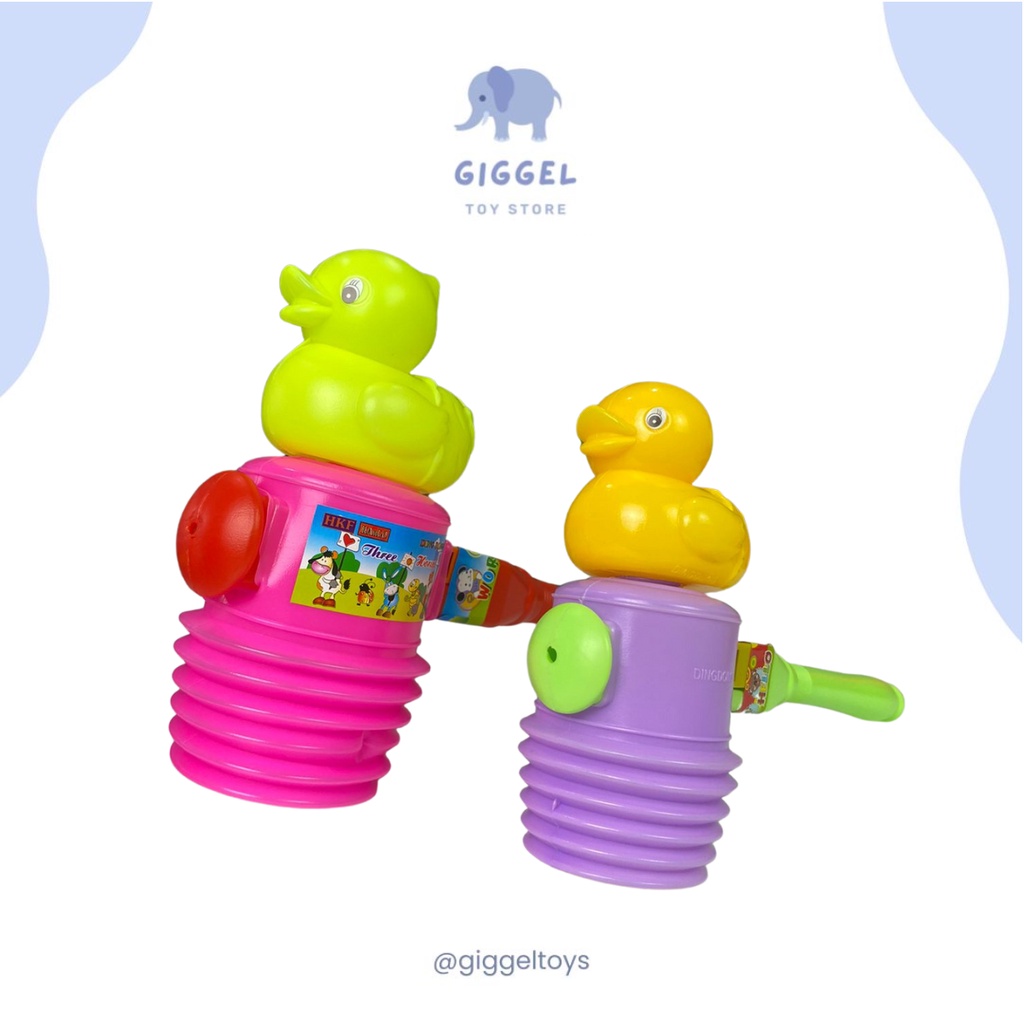 [ Giggel ] Mainan Palu Bebek / Mainan Palu anak / Mainan Bebek Palu / Mainan Anak Palu Martil Hammer Bebek Bunyi