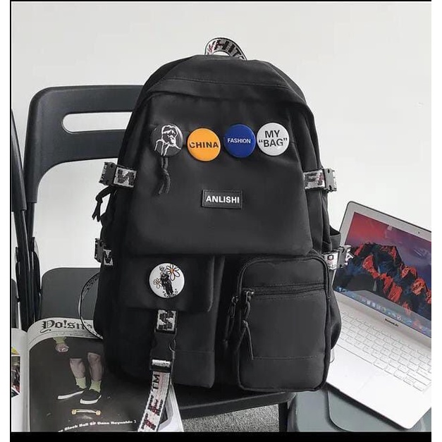 Tas Sekolah Korean Style Tas Ransel Wanita Backpack Korea Fashion Tas Wanita/Tas Remaja Tas Anak Perempuan Kekinian Tas Ransel Sekolah SD SMP SMA Backpack Fashion Korea