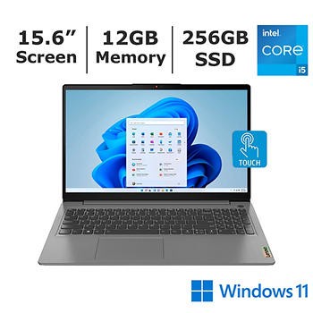 LENOVO IDEAPAD SLIM 3i 15 TOUCH i5 1135G7 12GB 256SSD Win11 15.6FHD