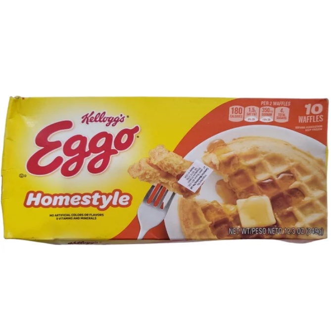 

Kellogs Eggo Homestyle Waffles
