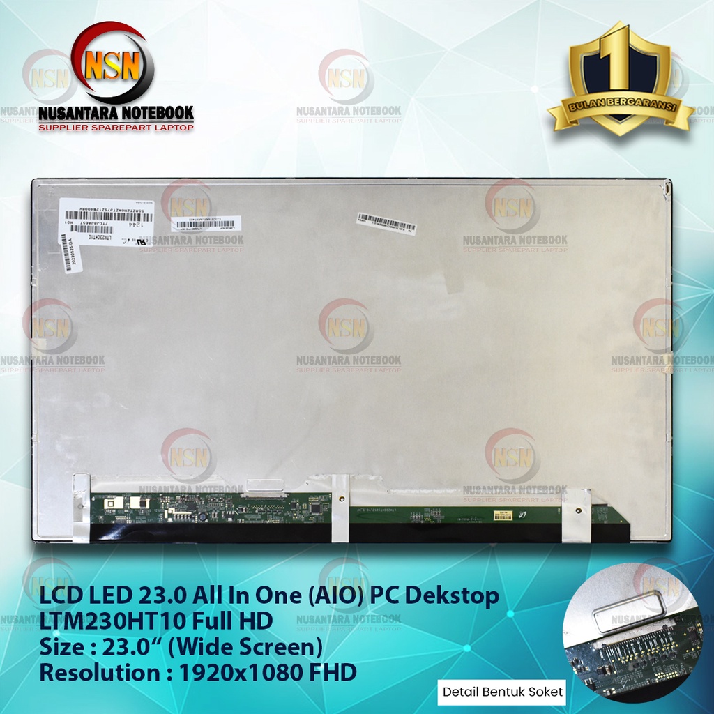 LCD LED 23.0 Inch All In One (AIO) PC Dekstop LTM230HT10 Full HD