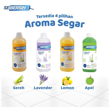 SEBERSIH Pembersih Lantai Sabun Pel Lantai 1 Liter
