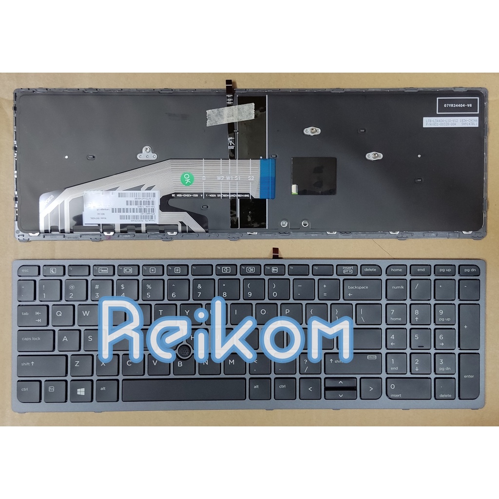 Keyboard HP Zbook 15 G3 17 G3 Mobile Workstation