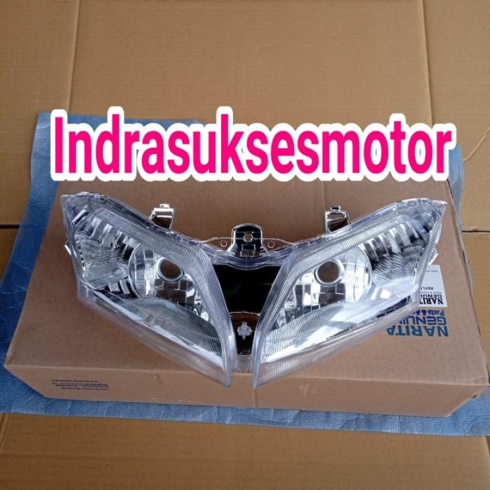 revektor lampu depan motor honda blade new
