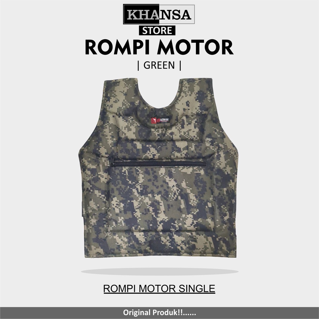 ROMPI MOTOR TOURING BODY PROTECTOR PELINDUNG DADA ANTI ANGIN RAIDER STYLE