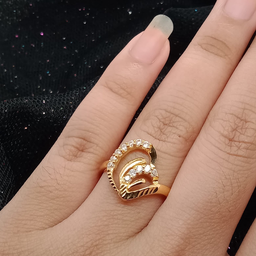 Cincin Emas 17K - 2.45 Gr Kadar 750 - 4357