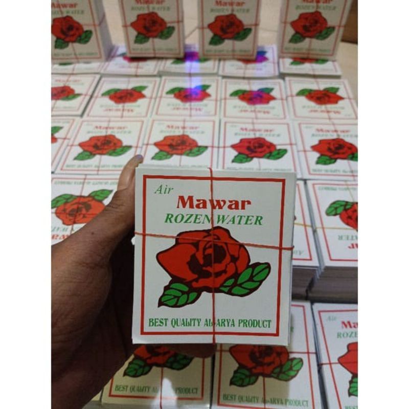 500.Lembar Lebel air mawar/kertas rozen water