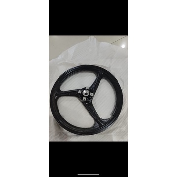 velg pelek depan enkei fiz-r hitam original