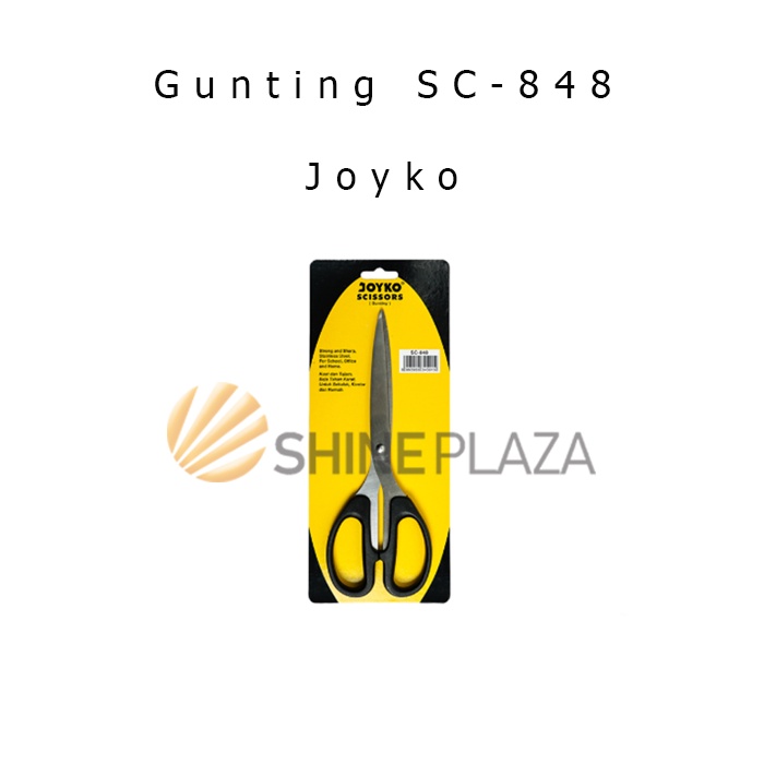 

Gunting Besar Joyko SC-848 - Stainless Scissors Pemotong Kertas Kuat Tajam