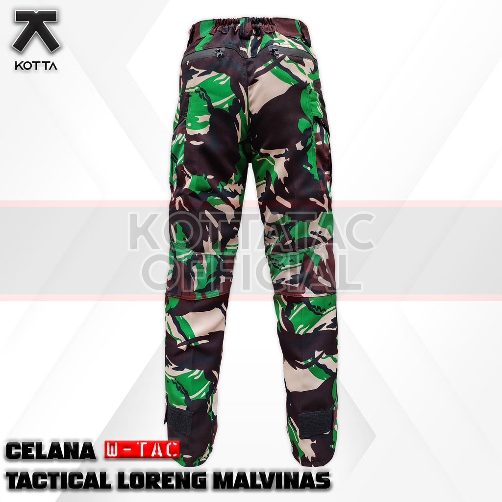 CELANA TACTICAL LORENG MALVINAS MODEL W TAC - CELANA TACTICAL LORENG MALVINAS - CELANA WITEC MALVINAS - CELANA OUTDOOR LORENG