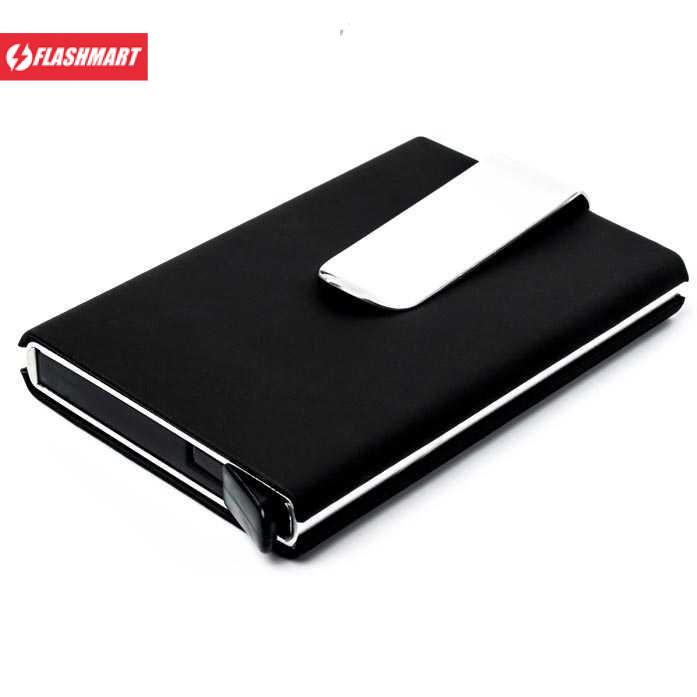 Flashmart Dompet Holder Klip Kartu dan Uang Kertas - 10021